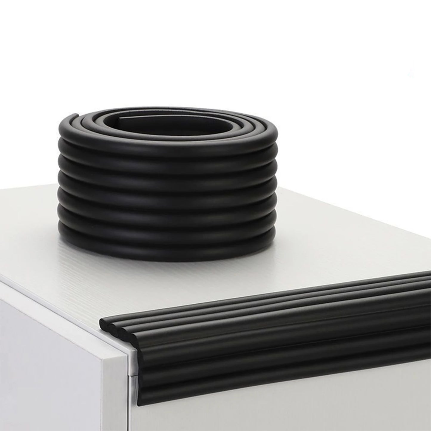 2M Table Edge Guard Furniture Corner Protector Self Adhesive U-Shape Anticollision Strip Child Safety Protection Soft Edge