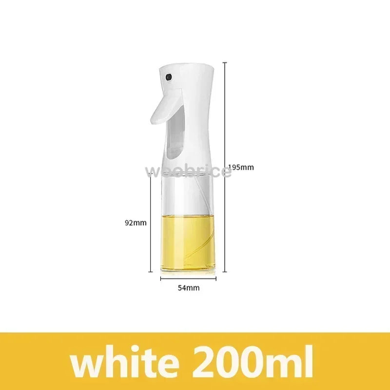 200ml–500ml Oil Spray Bottle – Olive Oil Dispenser for Cooking, BBQ & Baking with Anti-Drip Nozzle