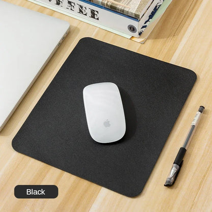 Small PU Mouse Pad – Non-Slip Waterproof Mouse Mat for PC, Laptop & Desktop Gaming