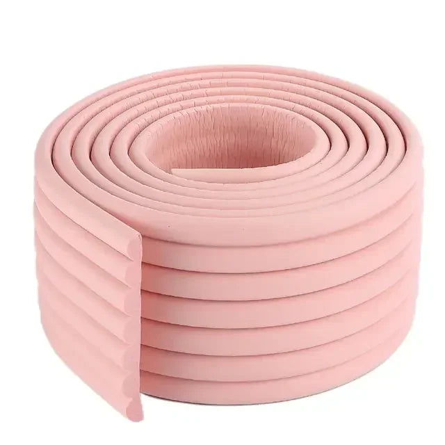 2M Table Edge Guard Furniture Corner Protector Self Adhesive U-Shape Anticollision Strip Child Safety Protection Soft Edge