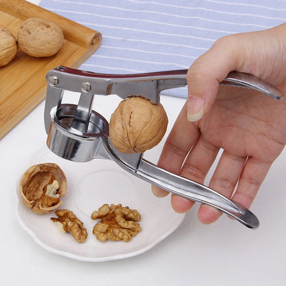 Stainless Steel Garlic Press Crusher – Manual Garlic Mincer & Squeezer for Kitchen Use
