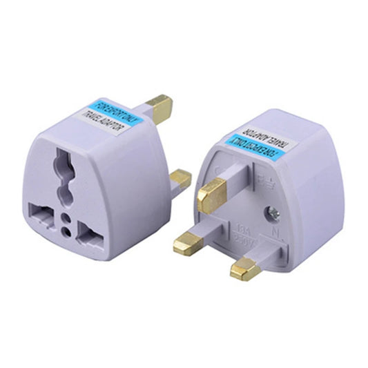 1PC Universal US UK AU to EU Plug Adapter – Travel Wall Charger Socket Converter with 2 Round Pins