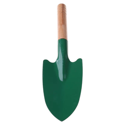 Wooden‑Handle Reinforced Shovel – Sturdy Planting Tool for Loose Soil & Perennials
