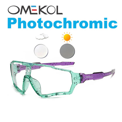 Brand New Photochromic MTB Bicycle Eyewear – Men & Women Cycling Sports Sunglasses