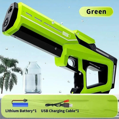 Automatic water absorbing electric water gun, outdoor beach swimming pool entertainment, adult and children's water gun