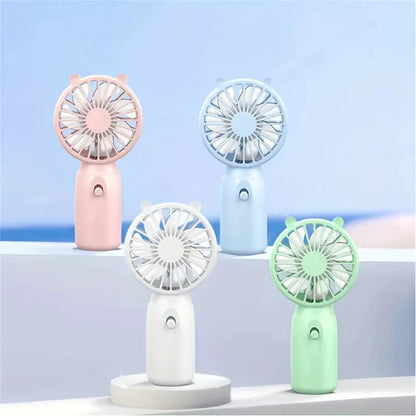 USB Handheld Cooling Fan – Mini Portable Silent Fan for Outdoor, Office, Dorm & Travel