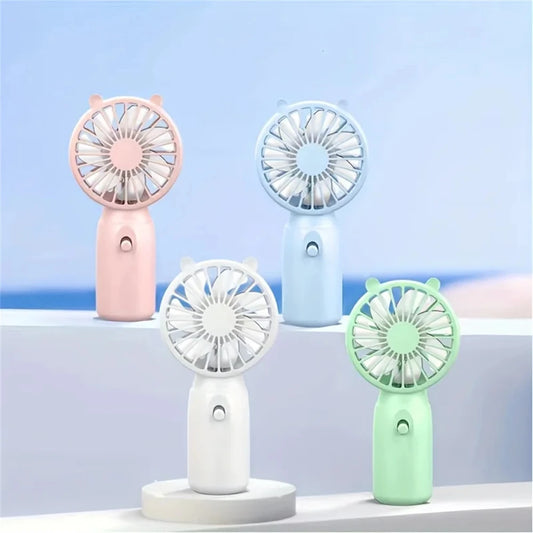 USB Handheld Cooling Fan – Mini Portable Silent Fan for Outdoor, Office, Dorm & Travel