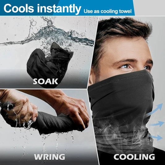 1PCS Multifunctional Cycling Face Mask – UV Protection Neck Gaiter for Outdoor Sports, Fishing, Hiking & More