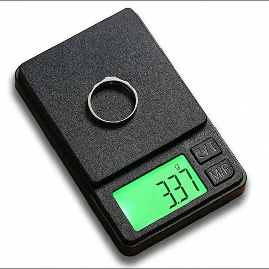 Precision Pocket Digital Scale – 1000g x 0.1g Mini Jewelry & Food Gram Scale with Backlit LCD