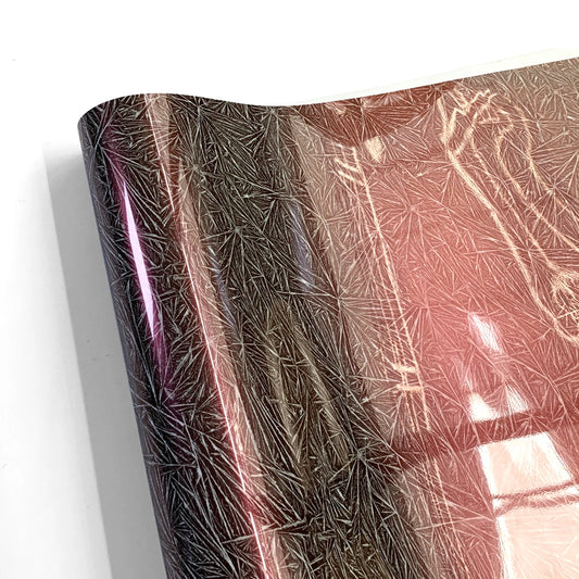 Automotive Vinyl Wrap Glossy Ice Crack Film Anti-scratch Waterproof DIY Body Car Interior Protection Tool Creative Stickers