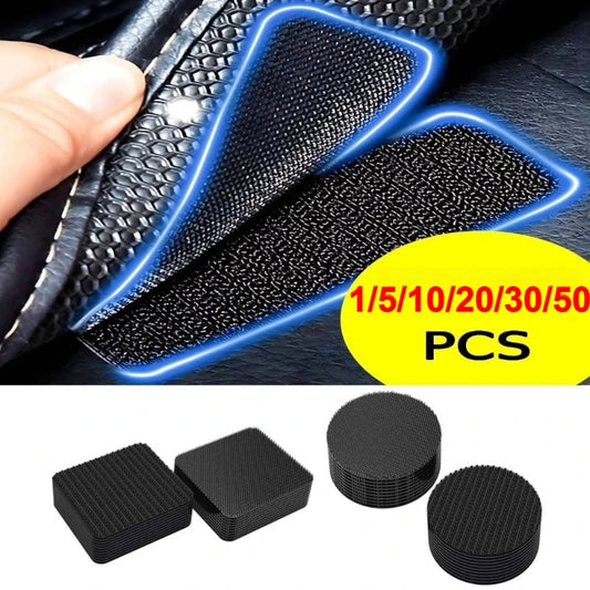 Adhesive Hook and Loop Fastener Pads – Strong Double-Sided Grip for DIY, Fabric & Car Use