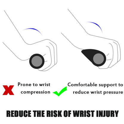 Lock-On Bicycle Handlebar Grips – Non-Slip Soft Rubber MTB Grips for 22.2mm Bars