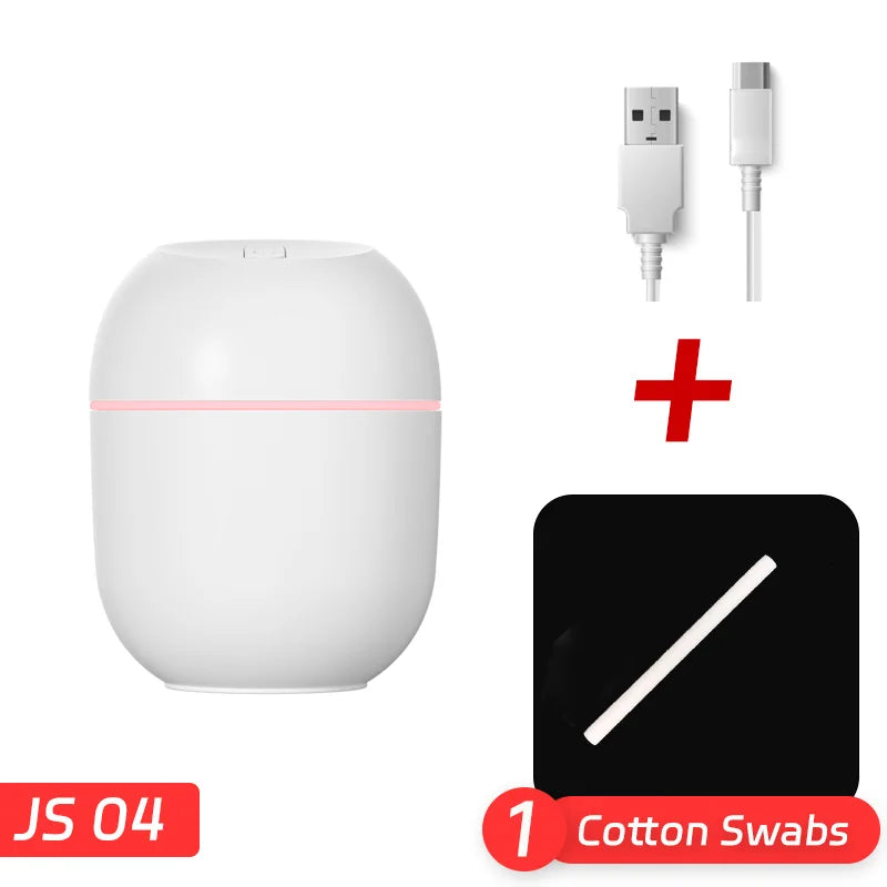 مرطب هواء محمول يعمل بمنفذ USB على شكل قطرة ماء – بخاخ رذاذ منزلي صغير الحجم للاستخدام المكتبي