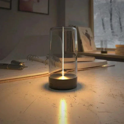 Portable Quantum Wire Ambient Magnetic Light – Type-C Rechargeable Desk Lamp for Bedroom, Study, Camping & Gifting