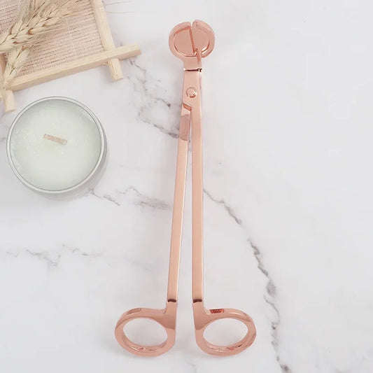 Stainless Steel Candle Wick Scissors – Portable Candle Care Scissors