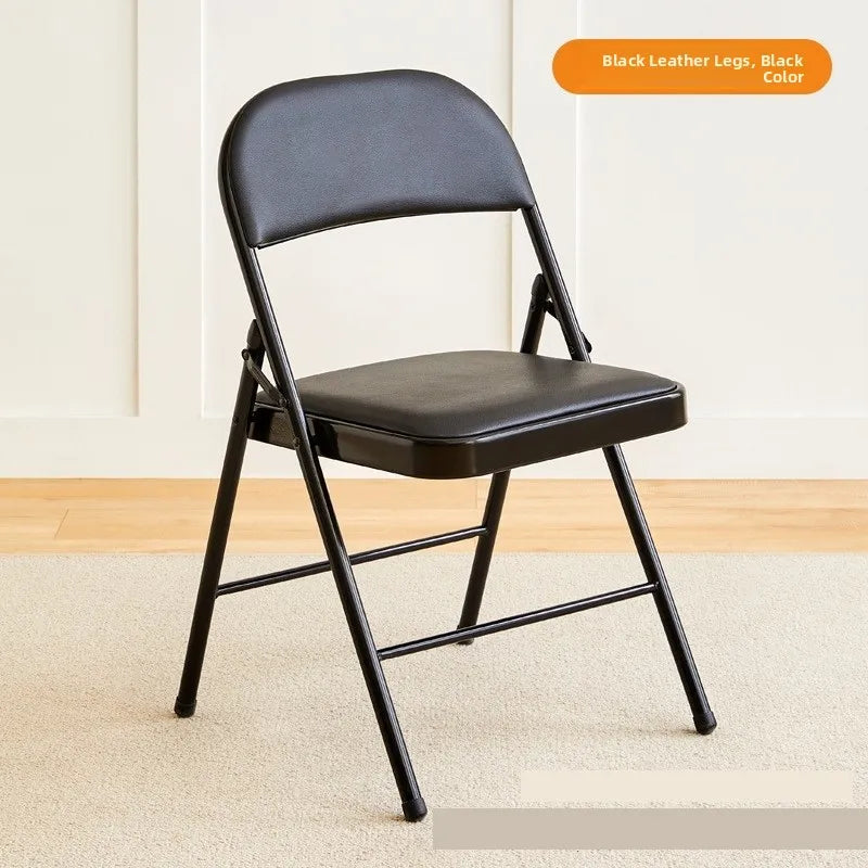 Portable Folding Chair – Simple Training Chair for Office, Dining, or Outdoor Use