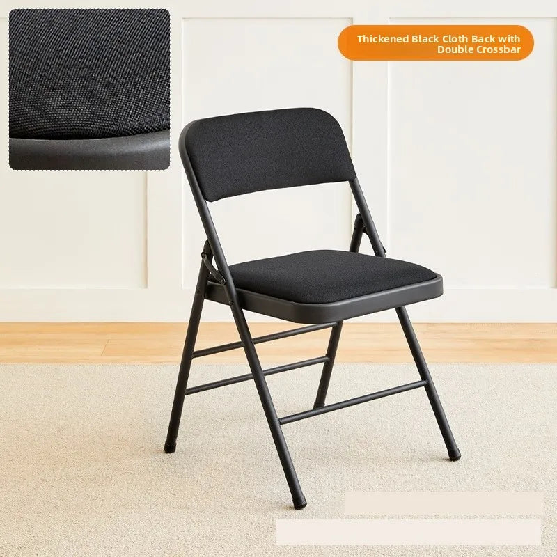 Portable Folding Chair – Simple Training Chair for Office, Dining, or Outdoor Use