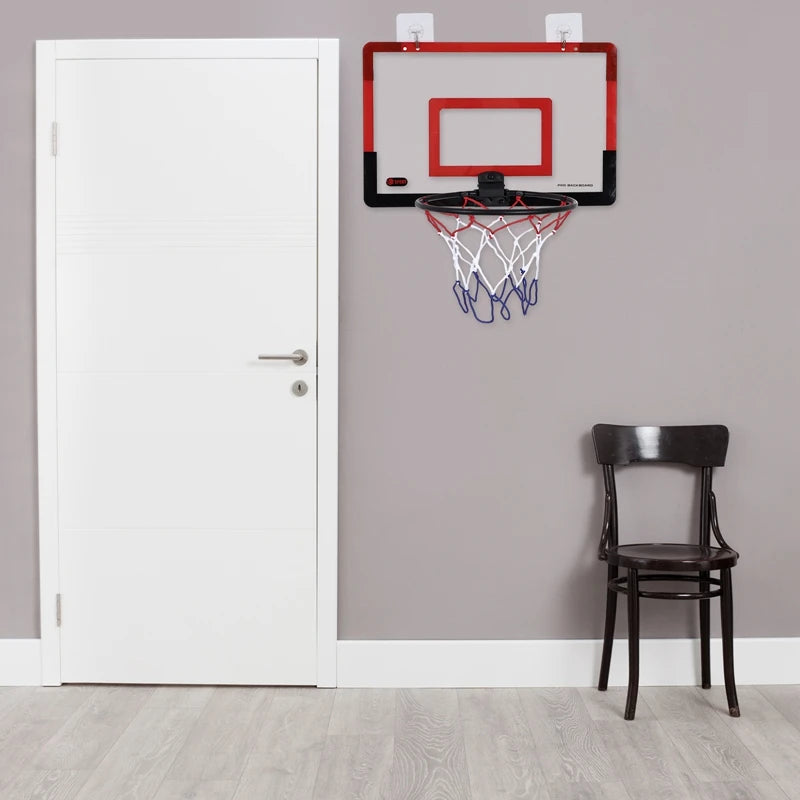 Indoor Basketball Hoop Set for Kids – Safe Hanging Mini Backboard Game for Home Play & Exercise
