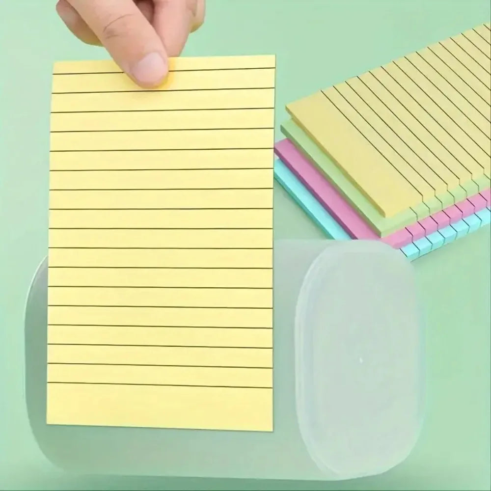 200 Pages of Colorful Sticky Notes – Self-Adhesive Memo Pads for Office, School & Home Organization