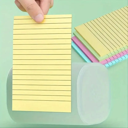 200 Pages of Colorful Sticky Notes – Self-Adhesive Memo Pads for Office, School & Home Organization