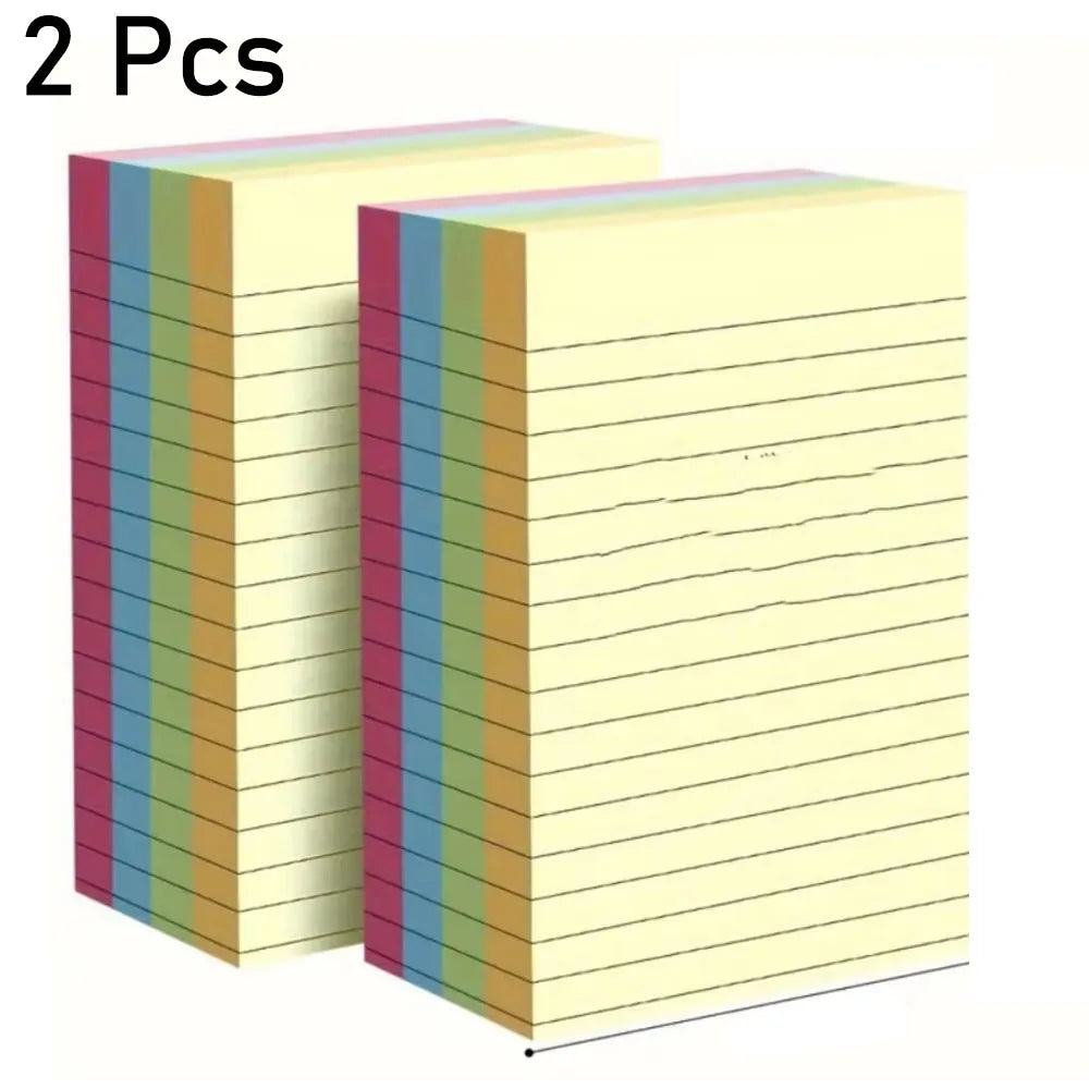200 Pages of Colorful Sticky Notes – Self-Adhesive Memo Pads for Office, School & Home Organization