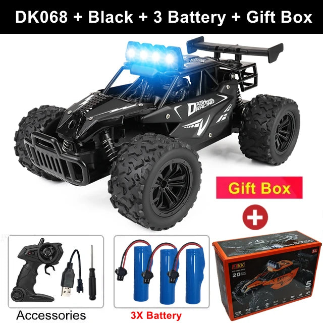 1:16 Scale Off-Road RC Car – 2.4G Remote Control Drift Truck for Kids & Boys