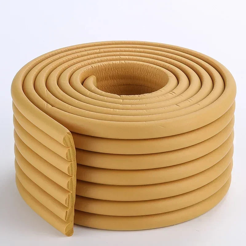 2M Table Edge Guard Furniture Corner Protector Self Adhesive U-Shape Anticollision Strip Child Safety Protection Soft Edge