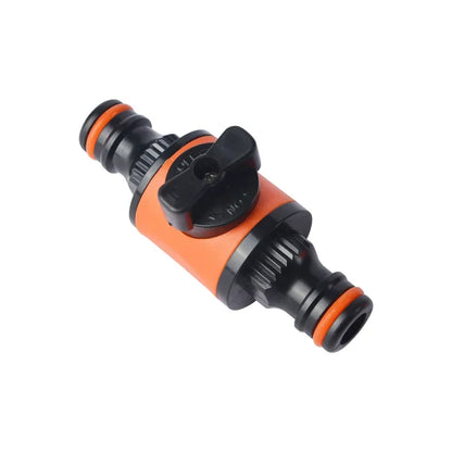 2PC Garden Hose Shut Off Valve, Pipe Connector & Coupler for Water Stop, Irrigation System Repair, Garden Faucet Fitting