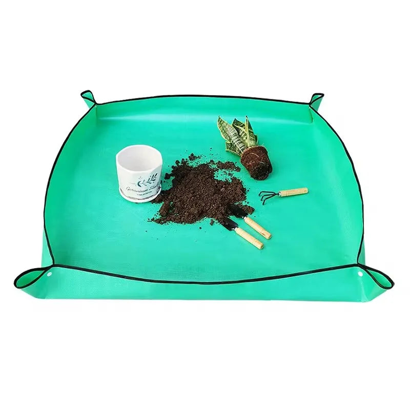 حصيرة مقاومة للماء لإعادة زراعة النباتات - حصيرة محمولة لنقل النباتات العصارية الداخلية لتسهيل عملية البستنة