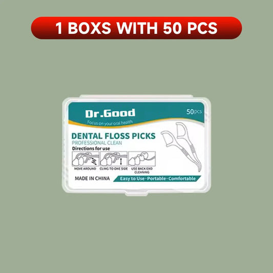 Dental Floss Sticks – 50/150/300/600/1000pcs Oral Care Tools for Healthy Teeth & Gums