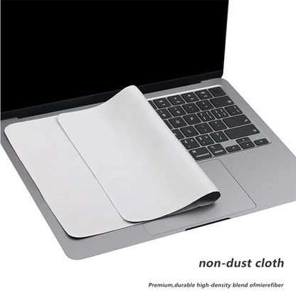 Laptop Protective Film Microfiber Dustproof Palm Keyboard Blanket Cover NotebookLaptop Screen Cloth MacBook Pro 13/15/16 lnch