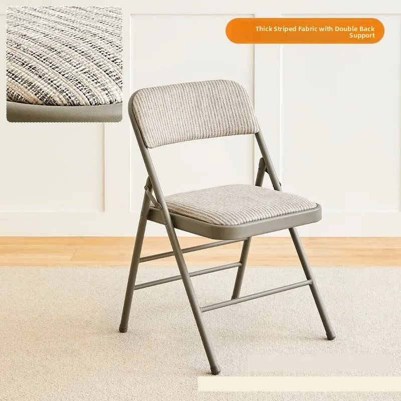 Portable Folding Chair – Simple Training Chair for Office, Dining, or Outdoor Use