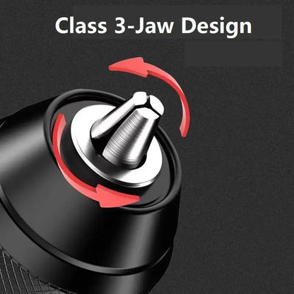 Keyless Drill Chuck Quick Change Conversion Adapter 1/2 Unf Mount 2~13mm Self-Tighten Screwdriver Drill Bits Chucks