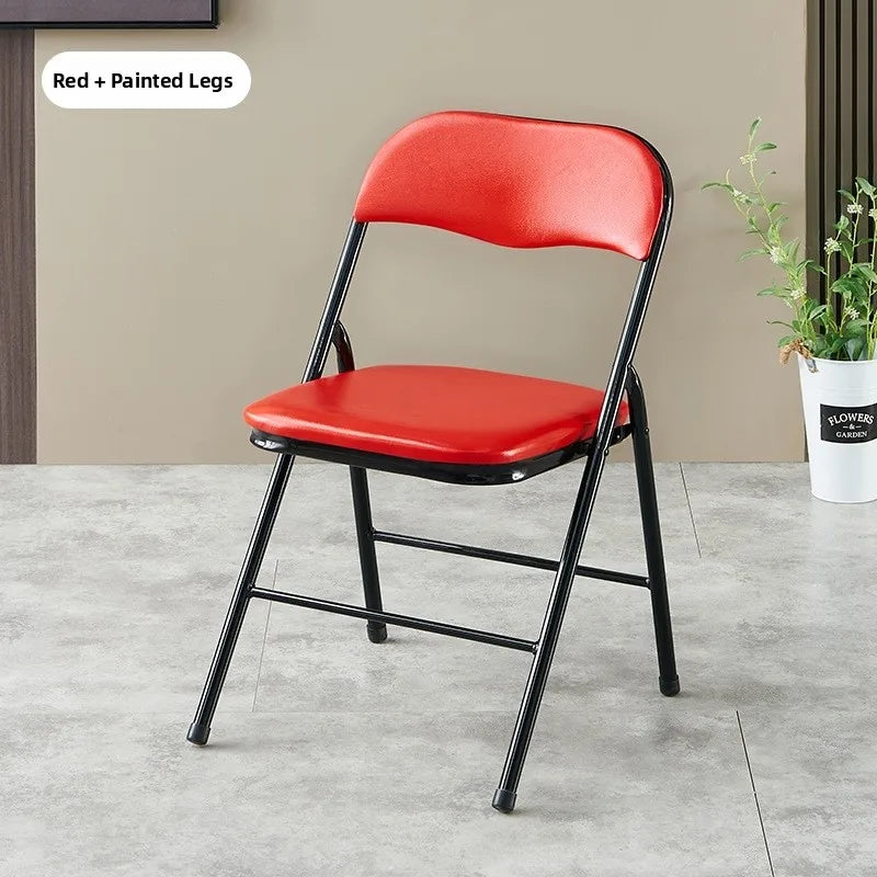 Portable Folding Chair – Simple Training Chair for Office, Dining, or Outdoor Use