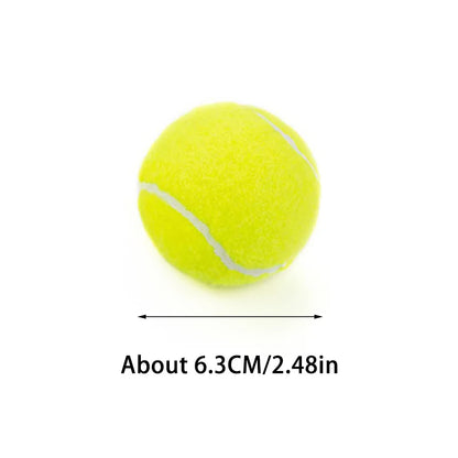 Advanced Training Tennis Balls – 3PCS Durable & Highly Elastic Rubber Balls for Beginners