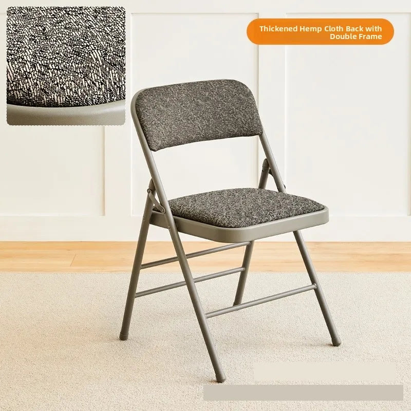 Portable Folding Chair – Simple Training Chair for Office, Dining, or Outdoor Use