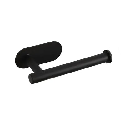 حامل مناشف ورقية من الفولاذ المقاوم للصدأ - موزع مناديل ورقية ذاتي اللصق أو يُثبّت بالمثقاب أسفل الخزانة