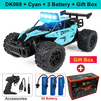 1:16 Scale Off-Road RC Car – 2.4G Remote Control Drift Truck for Kids & Boys