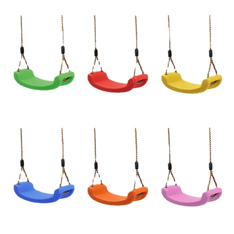 Kids Outdoor Swing – Durable Plastic Garden Baby Swing for Toddlers & Young Children