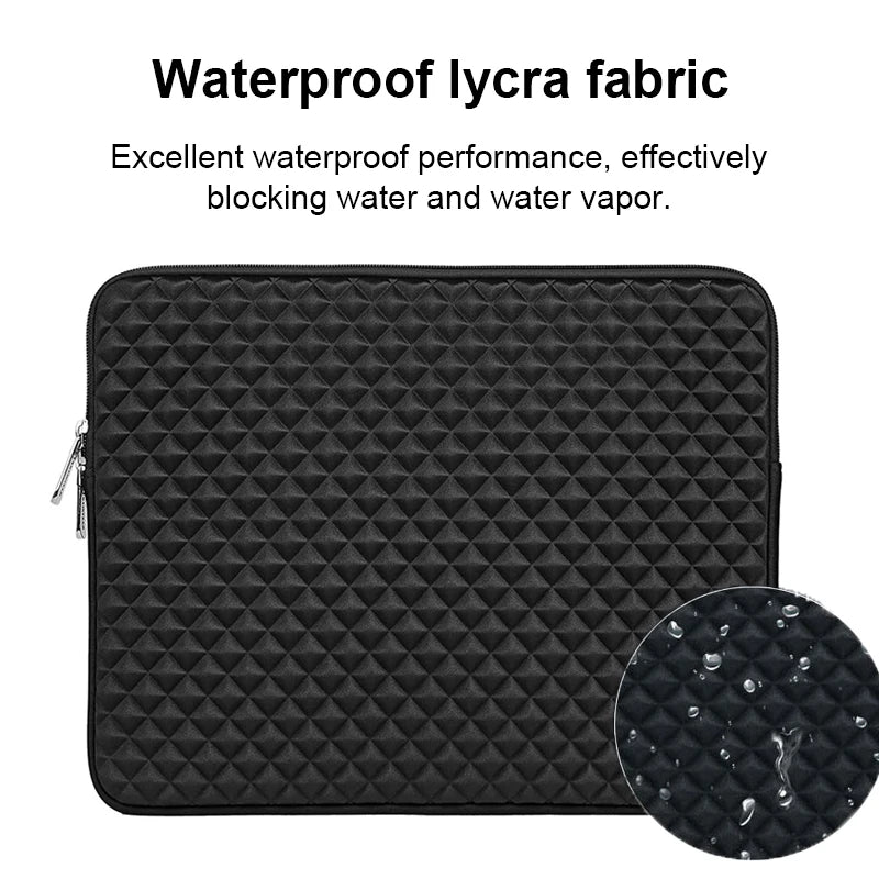 Laptop Bag Notebook Sleeve Case – Waterproof Lycra Protector for MacBook Air/Pro Retina, Xiaomi, Huawei, HP Ultrabook (11–15.6 Inch)