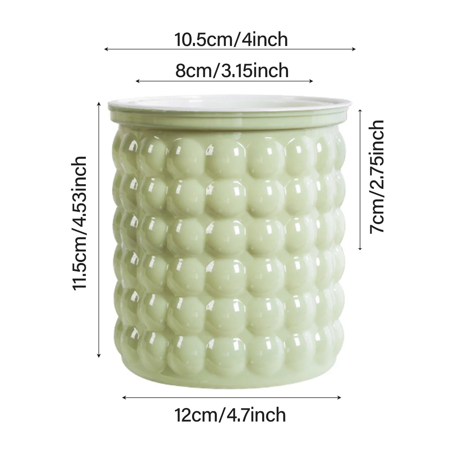 أصيص زهور صغير ذاتي الري، حوض سمك، أصيص نباتات بلاستيكي شفاف، مزهرية ذاتية الري لتزيين المنزل 