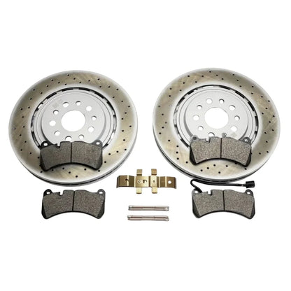 For Maserati Ghibli SQ4 Quattroporte AWD Front Brake Pads & Rotors OEM 670030936 670007374 670030935 673010331 980139070