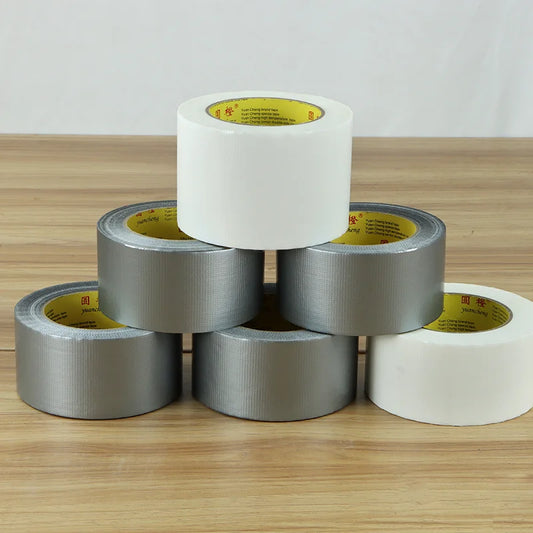 Silver Super Sticky Cloth Duct Tape – Heavy Duty Waterproof Carpet Binding & Floor Repair Tape