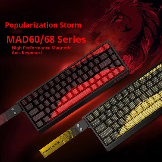 Madcatz Mad60/Mad68 HE Gaming Keyboard – 8K Magnetic Switch 60%/68% RGB Mechanical Keyboard with Rapid Trigger