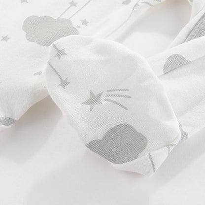 رومبير بنات حديثات الولادة 2023 - قطعة واحدة من القطن الناعم لفصلي الخريف والشتاء للأطفال من عمر 0-9 أشهر