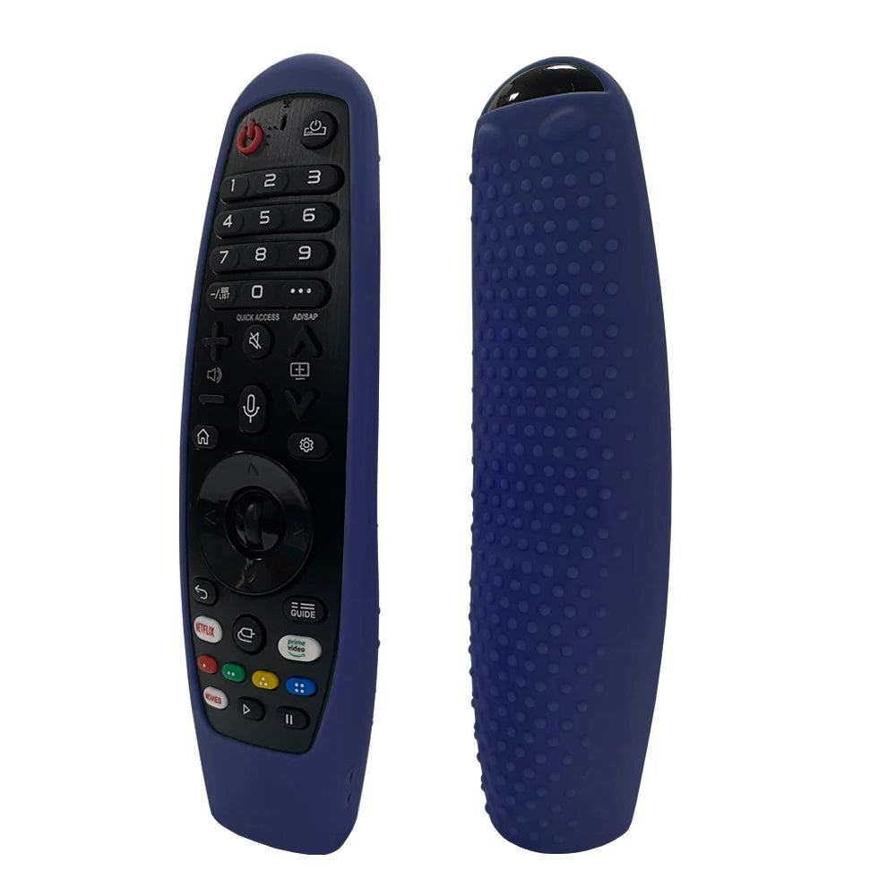 غطاء سيليكون لجهاز التحكم عن بعد السحري MRSVI – غطاء واقٍ لأجهزة التحكم عن بعد لأجهزة تلفزيون LG الذكية (MR600، MR650، MR20GA، إلخ).