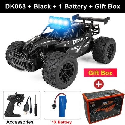 1:16 Scale Off-Road RC Car – 2.4G Remote Control Drift Truck for Kids & Boys