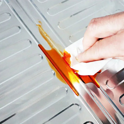 أدوات تنظيف المطبخ، لوح واقي من تناثر الزيت للموقد، مقال عن أدوات المطبخ، أدوات طهي وقلي قابلة للإزالة، زيت، غاز 