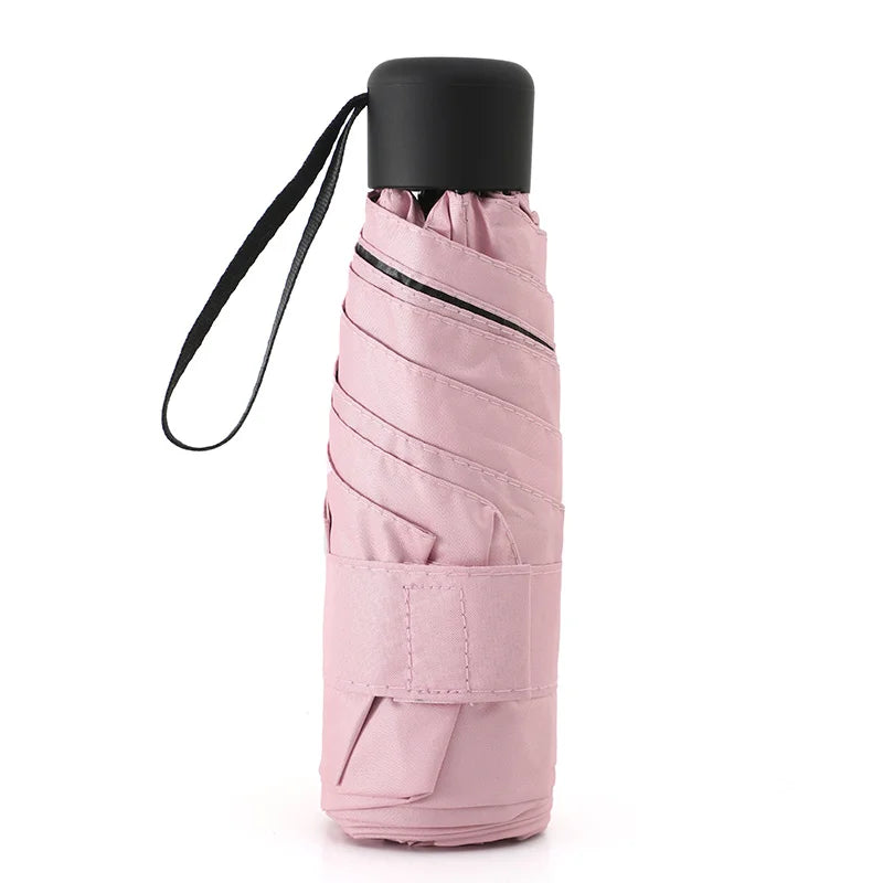 Ultralight Folding Pocket Umbrella – Compact Windproof Travel Umbrella for Women & Men
