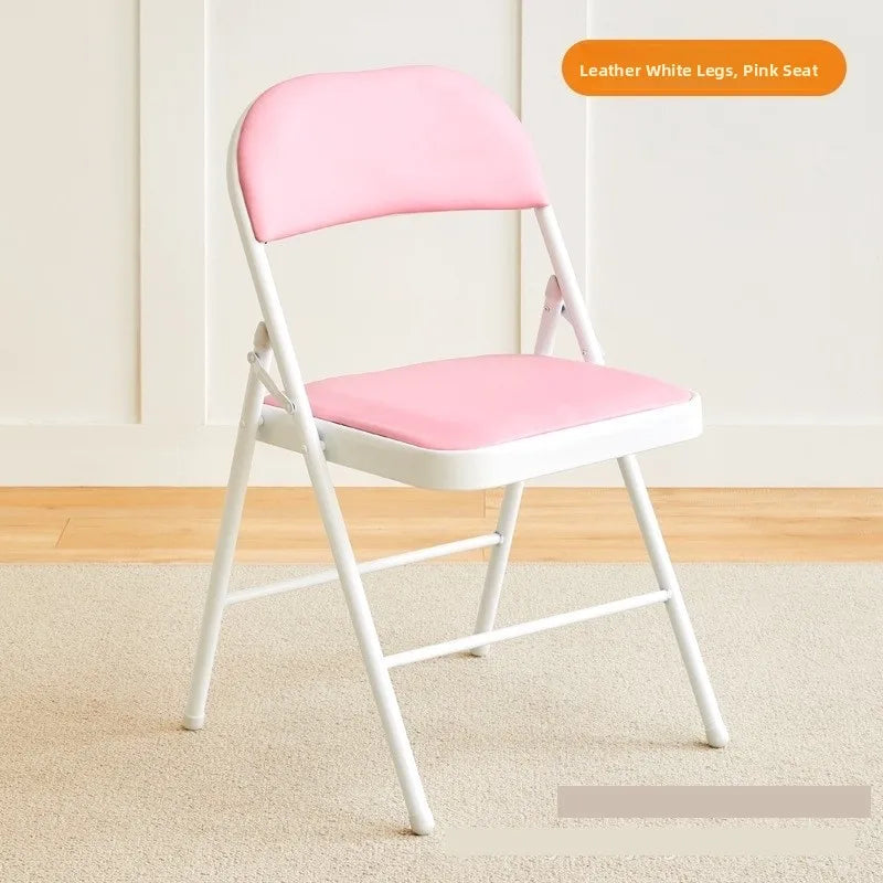 Portable Folding Chair – Simple Training Chair for Office, Dining, or Outdoor Use